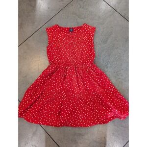 GAP Red Polka Dot Kids Casual Dress